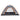 Cort camping, 5 persoane, gri/oranj, setare rapidă