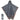 Poncho ploaie cu glugă design 2 în 1 gri/portocaliu 223x145 cm