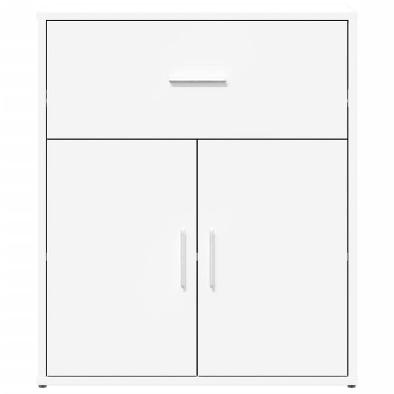 Dulap, alb, 60x31x70 cm, lemn prelucrat