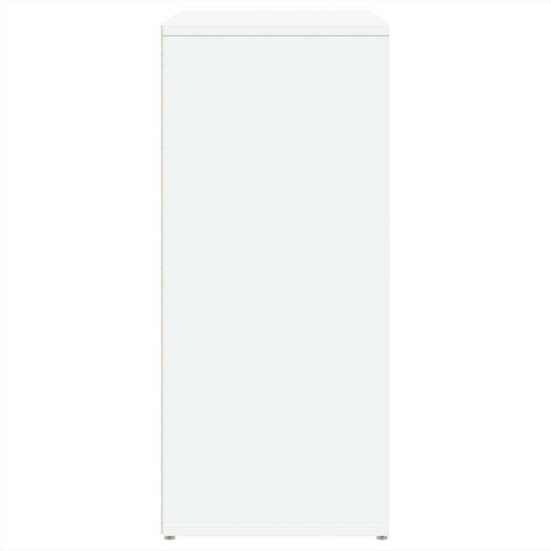 Dulap, alb, 60x31x70 cm, lemn prelucrat