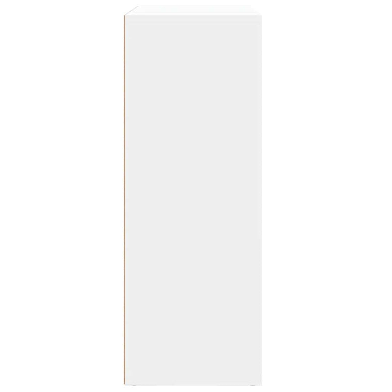 Dulap, alb, 60x31x84 cm, lemn prelucrat