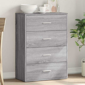 Dulap, gri sonoma, 60x31x84 cm, lemn prelucrat