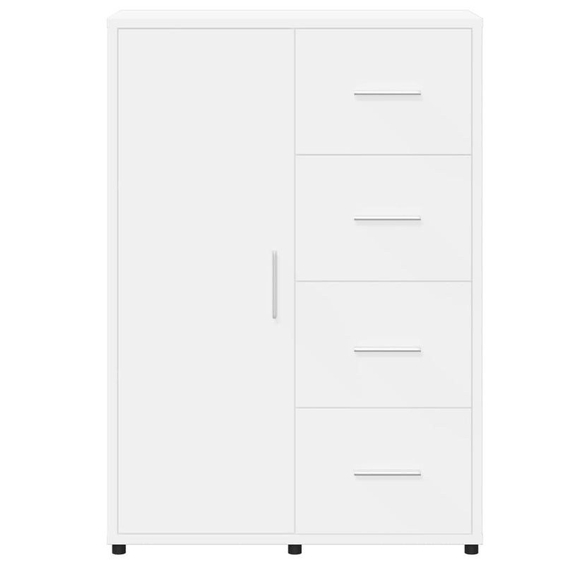 Dulap, alb, 60x31x84 cm, lemn prelucrat