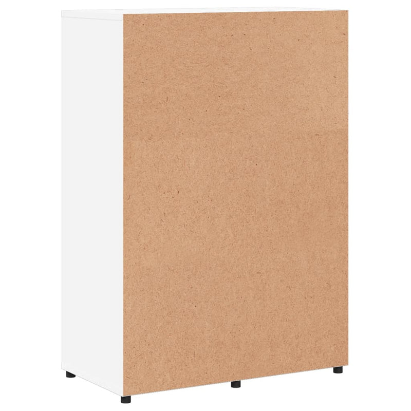 Dulap, alb, 60x31x84 cm, lemn prelucrat