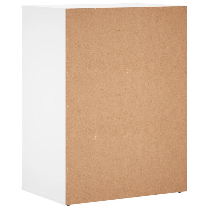 Dulap, alb, 60x39x80 cm, lemn prelucrat