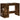 Birou, stejar afumat, 102x50x75 cm, lemn compozit