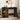 Birou, stejar afumat, 102x50x75 cm, lemn compozit