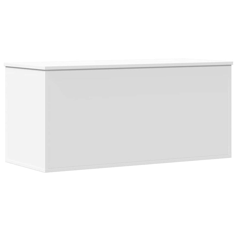 Cutie de depozitare, alb, 100x42x46 cm, lemn prelucrat