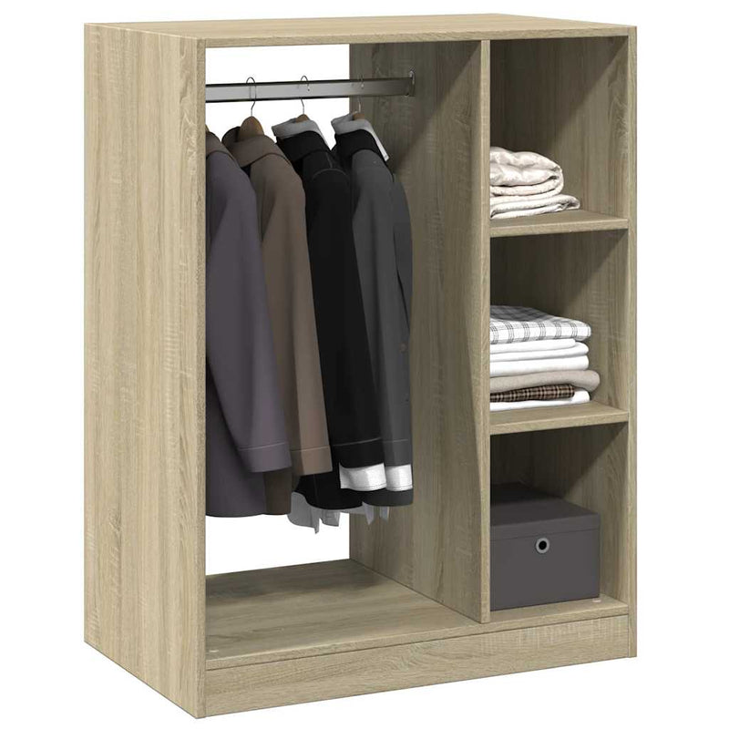 Dulap, stejar sonoma, 77x48x102 cm, lemn prelucrat