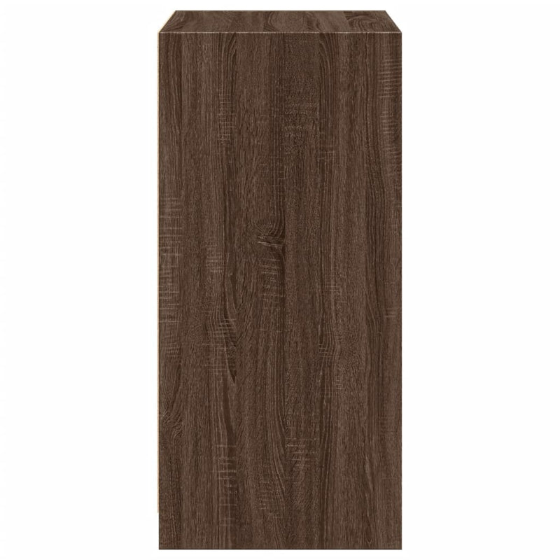 Dulap, stejar maro, 48x41x102 cm, lemn prelucrat