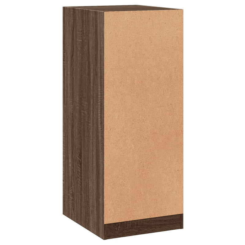 Dulap, stejar maro, 48x41x102 cm, lemn prelucrat