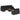 Set canapele de grădină cu perne, 10 piese, negru, poliratan