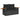 Set canapele de grădină cu perne, 10 piese, negru, poliratan