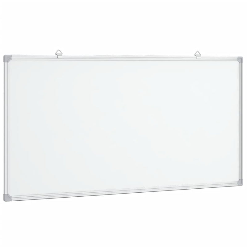 Tablă magnetică, alb, 100x50x1,7 cm, aluminiu