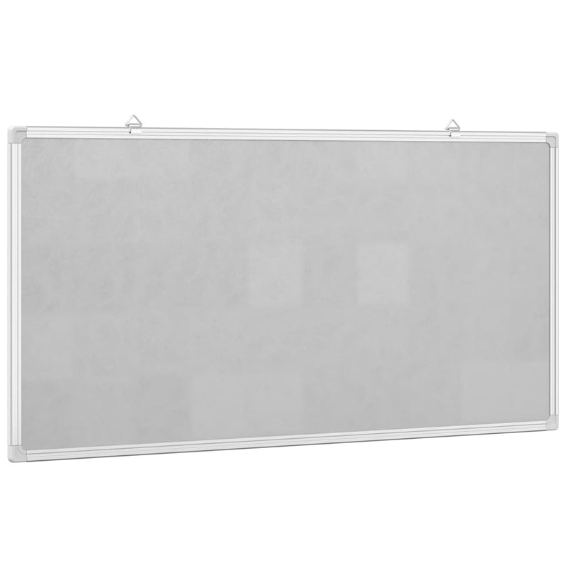 Tablă magnetică, alb, 100x50x1,7 cm, aluminiu