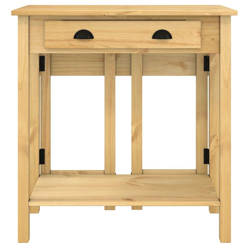Set mobilier de bar, 3 piese, lemn masiv de pin