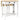 Set mobilier de bar, 3 piese, alb, lemn masiv de pin