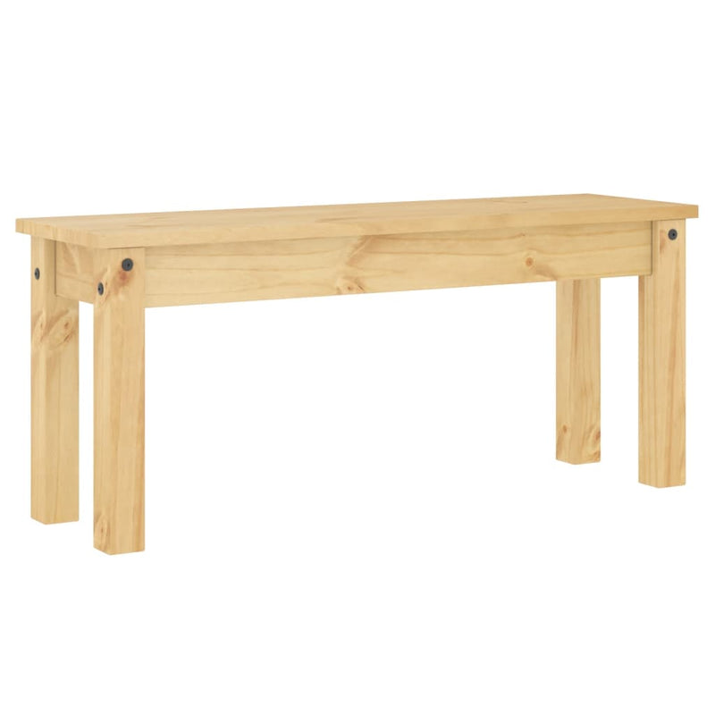 Banchetă de bucătărie PANAMA, 105x30x45 cm, lemn masiv pin
