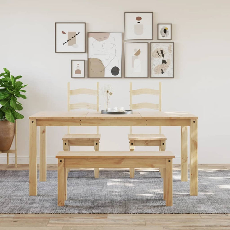 Banchetă de bucătărie PANAMA, 105x30x45 cm, lemn masiv pin