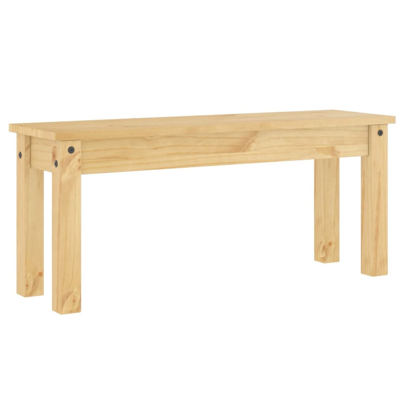 Banchetă de bucătărie PANAMA, 105x30x45 cm, lemn masiv pin