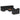 Set canapele de grădină cu perne, 10 piese, negru, poliratan