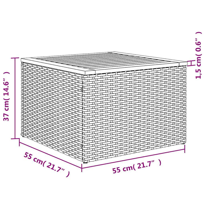 Set canapele de grădină cu perne, 7 piese, negru, poliratan