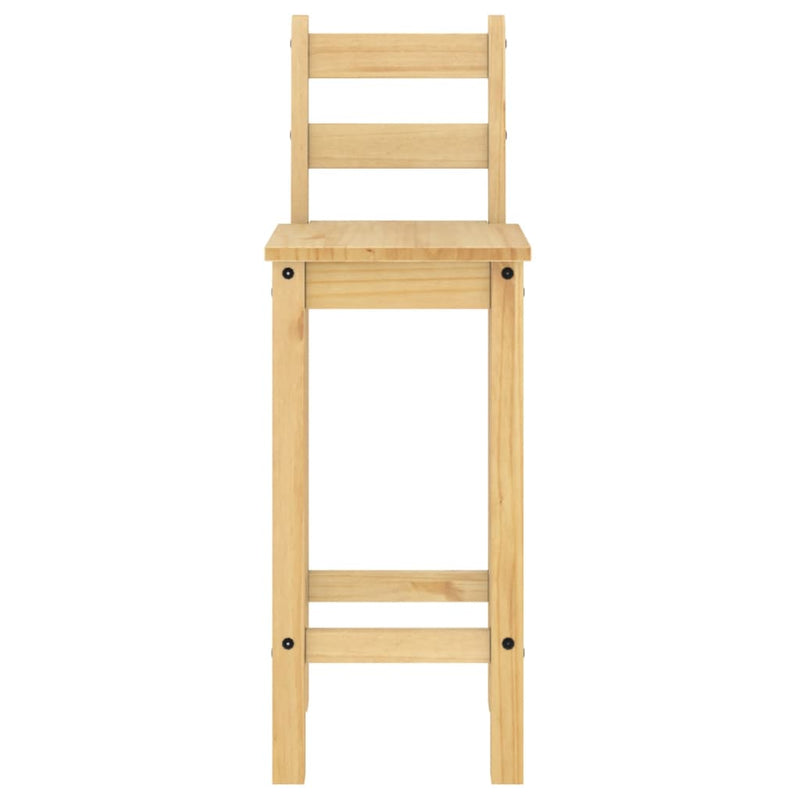 Set mobilier de bar, 5 piese, lemn masiv de pin