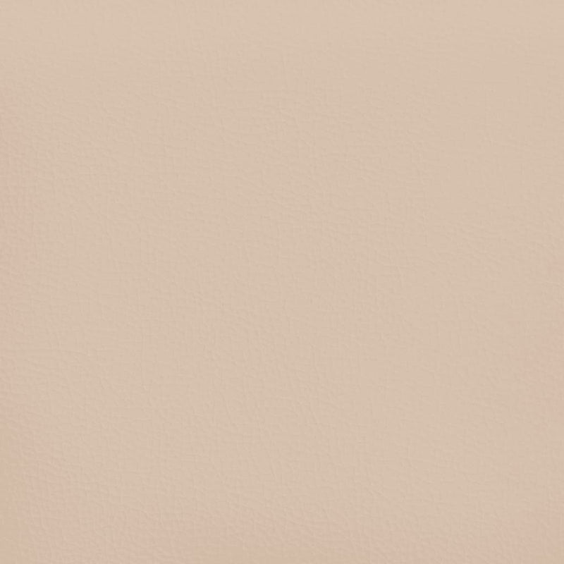 Saltea cu arcuri buzunar, fermitate medie, cappuccino, 120x190x20 cm, piele eco