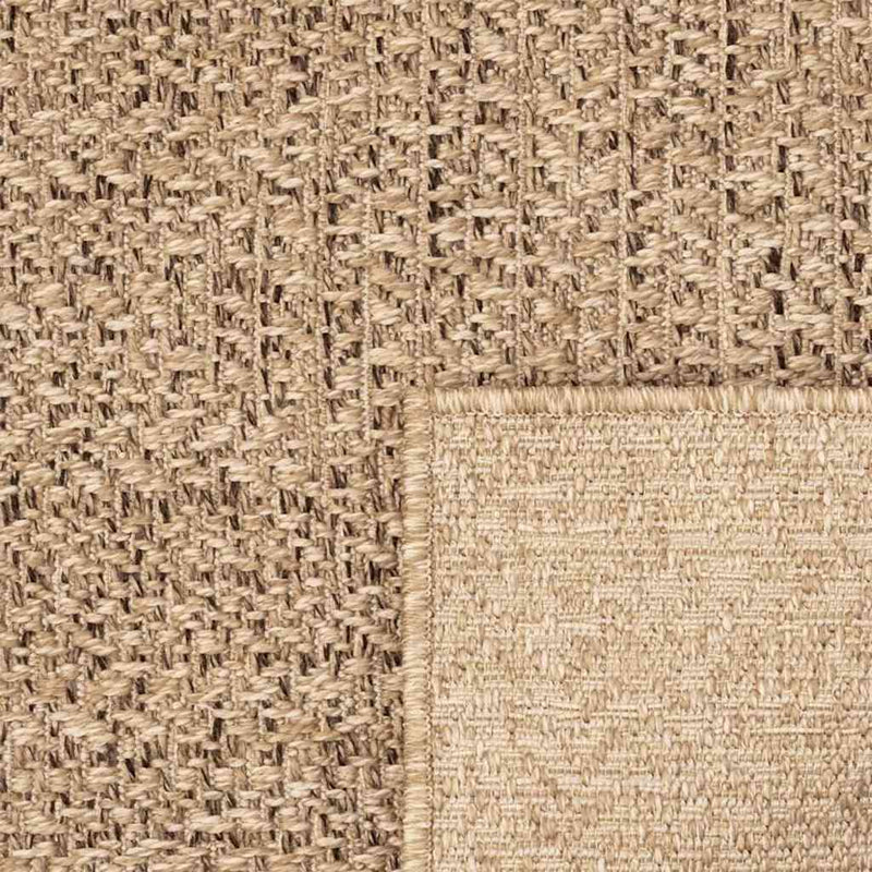 Covor ZIZUR aspect iută, 80x250 cm, pentru interior și exterior