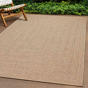 Covor ZIZUR aspect iută, 240x340cm, pentru interior și exterior