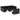 Set canapele de grădină, 12 piese, cu perne, negru, poliratan