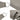 Pânză parasolar gri deschis dreptunghiular 5x6 m HDPE 160 g/m²