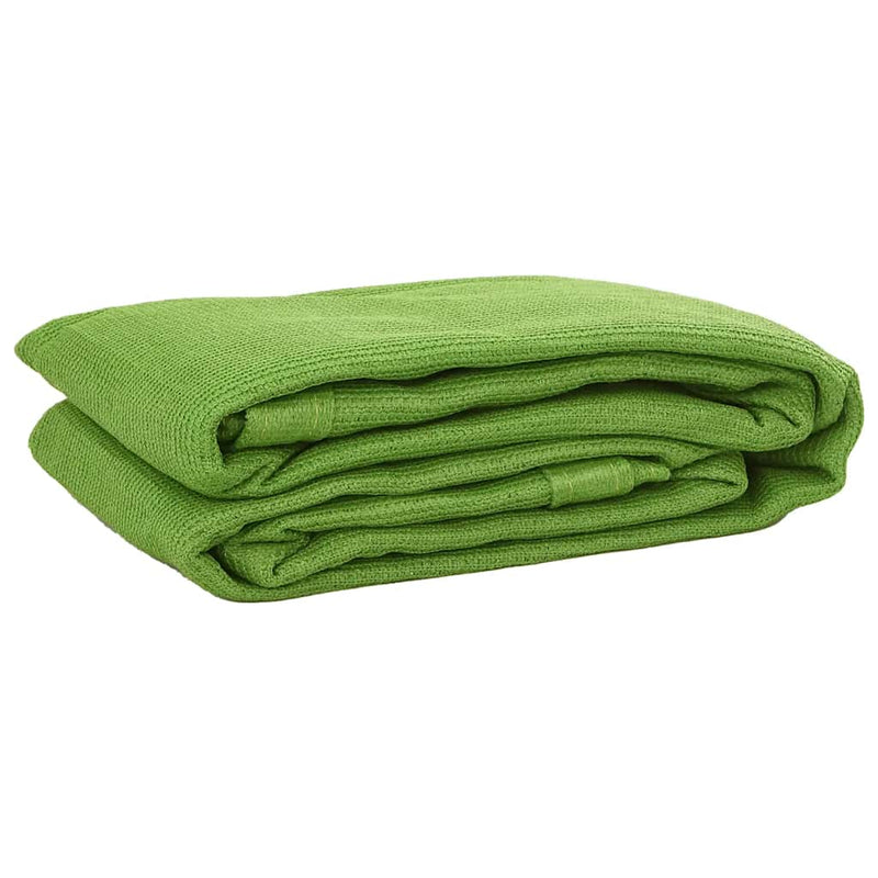Covor pentru cort, verde deschis, 200x200 cm, HDPE