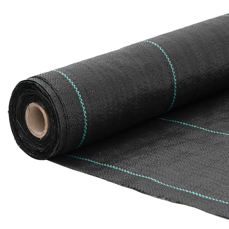 Membrană antiburuieni, negru, 1,5x100 m, PP