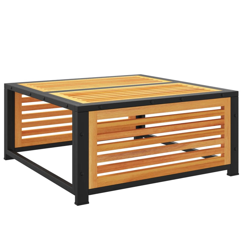 Set de canapele de grădină cu perne, 5 buc., lemn masiv acacia