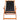 Scaune pliante 2 buc. Material textil negru