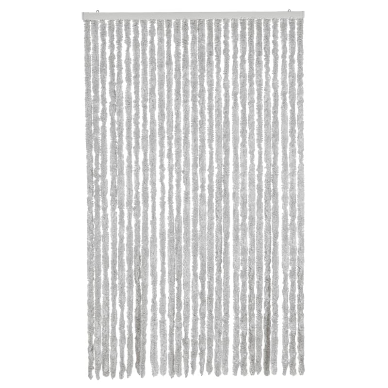 Perdea pentru insecte, gri, 118x220 cm, chenille