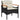 Set mobilier de grădină cu perne, 3 piese, negru, poliratan