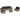 Set canapele de grădină cu perne, 9 piese gri deschis poliratan