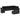 Set canapele de grădină cu perne, 10 piese, negru, poliratan