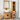 Set mobilier de baie, 2 piese, lemn masiv de pin