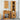 Set mobilier de baie, 2 piese, lemn masiv de pin
