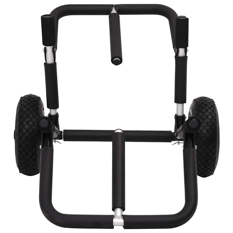 Cărucior de SUP pentru 2 plăci de surf pliabil, 90 kg, aluminiu