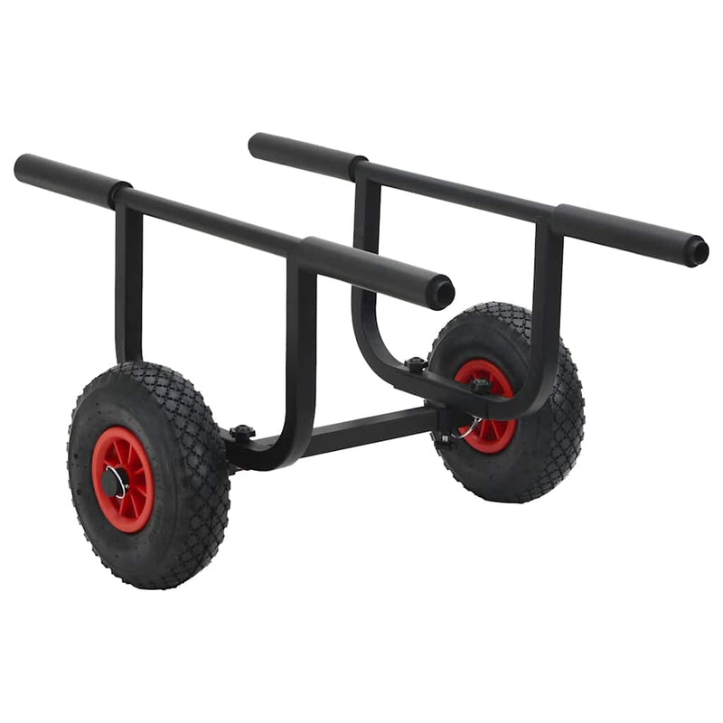 Cărucior pentru caiac, 90 kg, aluminiu