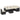 Set canapele de grădină cu perne, 7 piese, negru, poliratan