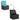 Set canapele de grădină cu perne, 6 piese, negru, poliratan