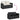 Set canapele de grădină cu perne, 10 piese, negru, poliratan