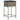 Set mobilier bar de grădină, cu perne, 3 piese, gri, poliratan
