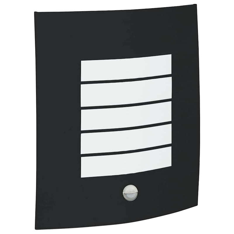 Lumină de perete pentru exterior 2 buc. Negru 23,5 x 9 x 26 cm