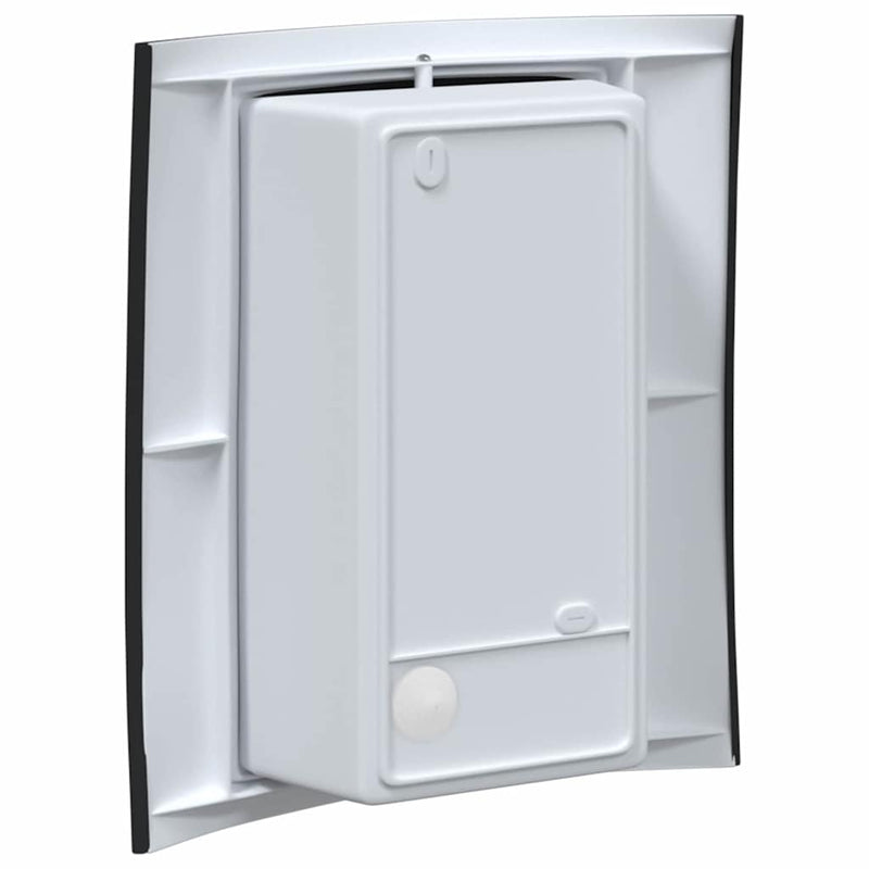 Lumină de perete pentru exterior 2 buc. Negru 23,5 x 9 x 26 cm